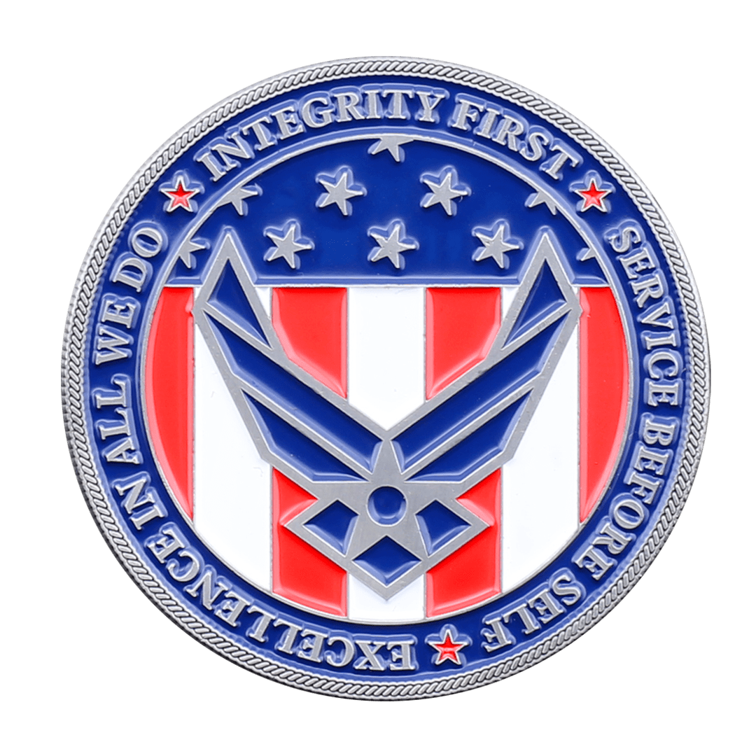 미국 군사 공군 챌린지 코인